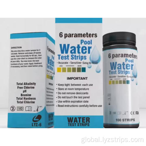 China water test kit 6 parameters for pool Factory